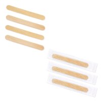 Ratiomed Mundspatel, Holz, gewachst, 150x18x1,6mm, steril...