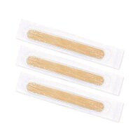 Ratiomed Mundspatel, Holz, gewachst, 150x18x1,6mm, steril...
