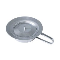 Ratiomed Stechbecken, Hohlgriff, mit Deckel, bauchig,...