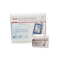 Beurer Blutzucker Messgerät GL 34 mg/dl inkl. 50...