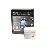 Beurer Blutzucker Messgerät GL 44 mg/dl black inkl....