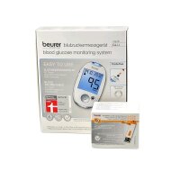 Beurer Blutzucker Messgerät GL 44 mg/dl weiß...