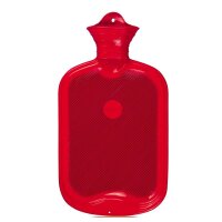 Sänger Gummi-Wärmflasche, glatt + Lamellen, 2...