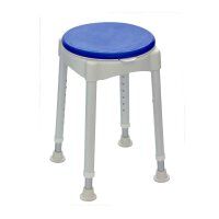 Behrend Duschhocker Deluxe, mit Drehscheibe, 7-fach...