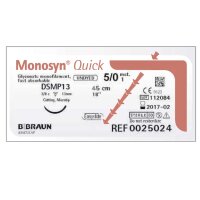 B.Braun Monosyn Quick Nahtmaterial, resorbierbar,...