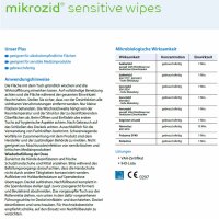 Schülke mikrozid® sensitive wipes premium,...