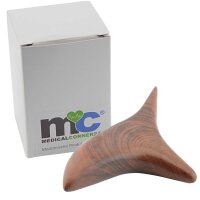 MC24 Massageholz Dreispitz Birdy, Hartholz, glatt,...