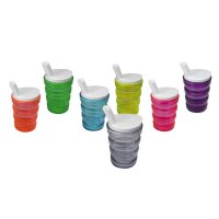 Behrend Trinkbecher, bruch-/auslaufsicher, Rillen, 200ml,...