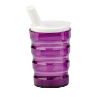 Behrend Trinkbecher, bruch-/auslaufsicher, Rillen, 200ml,...