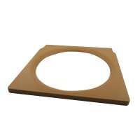 Behrend Toilettenbrille für Toilettenstuhl aus Holz,...