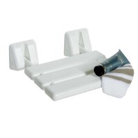 Behrend Duschklappsitz, ABS-Kunststoff, weiß, 100...