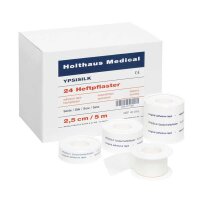 Holthaus Medical YPSISILK Heftpflaster, ohne Schutzring